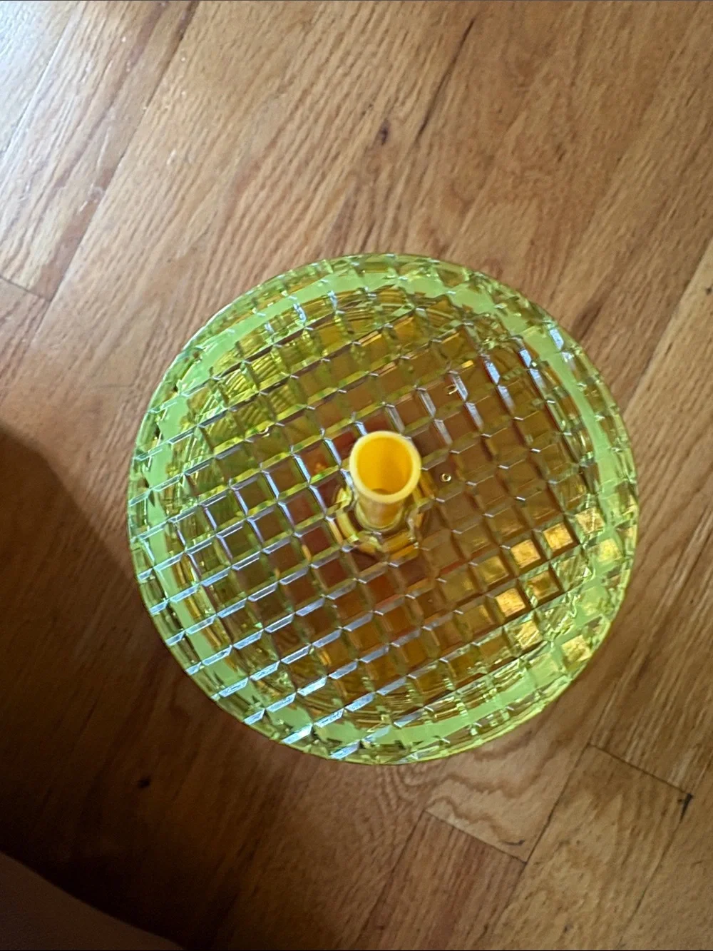 Starbucks Gradient Green Yellow Pink Studded Tumbler with Orange Straw